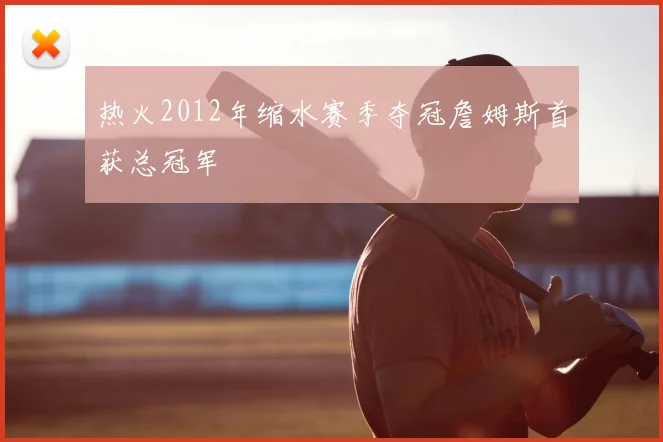 热火2012年缩水赛季夺冠詹姆斯首获总冠军